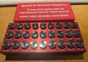 27 Piece OD Drill Bushing Tray Cover